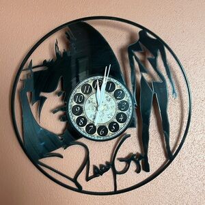 Laser Cut Lady Gaga Clock
